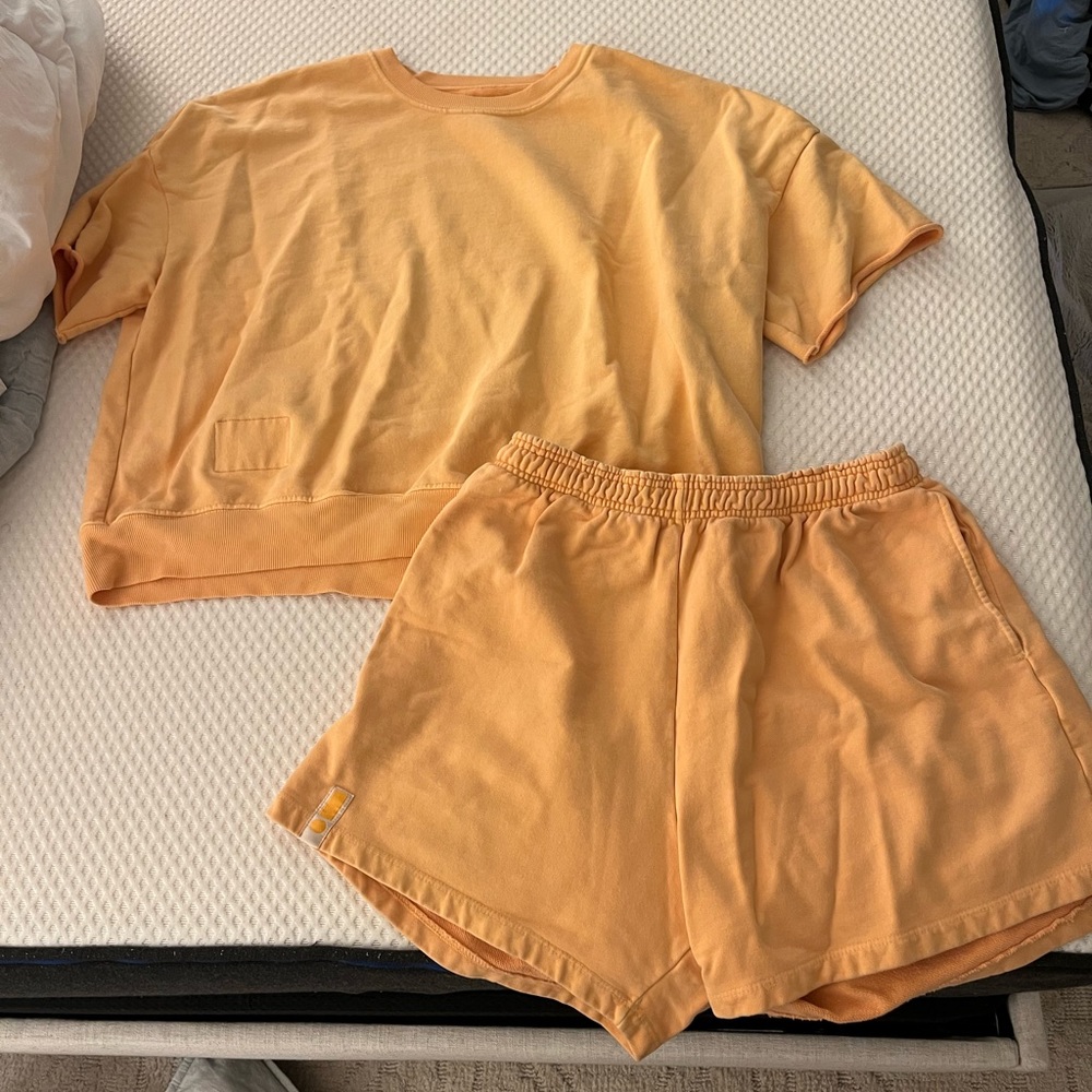 Daily Drills x Bre Sheppard Collab Orange Set